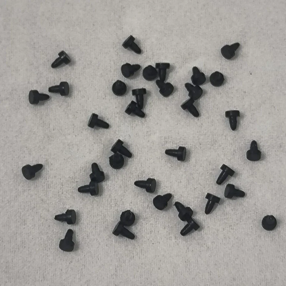 For Maruman Lighter 10pcs Anti Gas Leak Solid Rubber Bottom Inner Gas Valve Repair Service Accessories T Plug DIY Black Sealing - Image 4