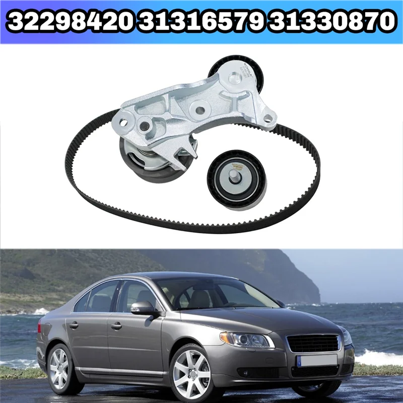 

Car Diesel Engine Timing Belt Kit For Volvo S80 V90 Xc70 XC90 2015-/ Pulley Timing Kit 32298420 31316579 31330870