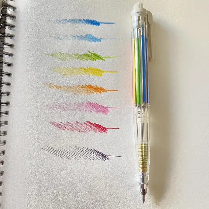 1 Set Japan Pentel Multifunctional Art Multi8 Color Pencil Replacement Lead Set
