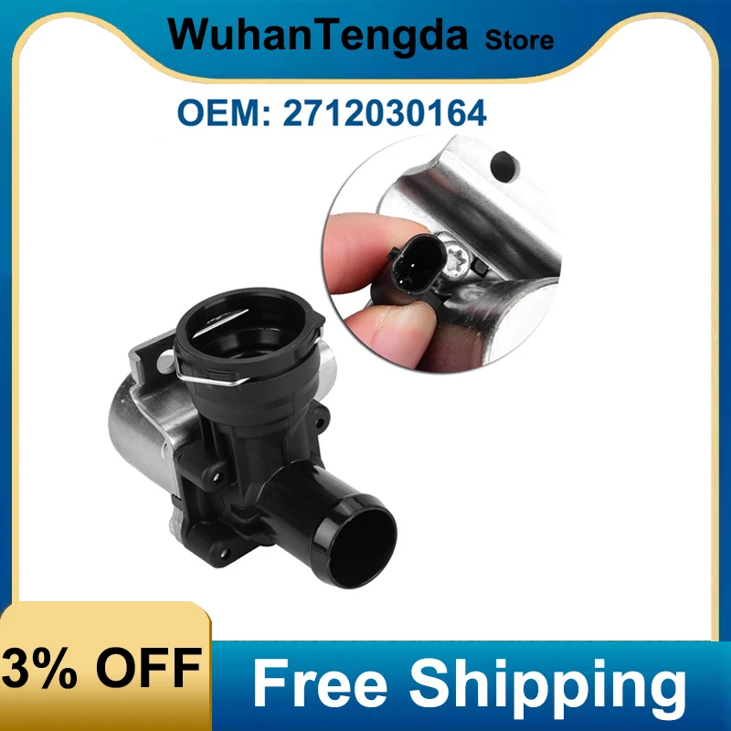 2712030164 Cooling Water Control Valve A2712030164 for Mercedes Benz C250 W204 C180 C200 M271 W212 E200 Warm Air Water Valve