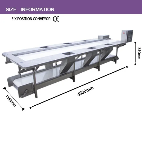 Factory Supply Price Farm Potato Onion Tomato Vegetable Fruit picking selecting table Double Layer Sorting Conveyor