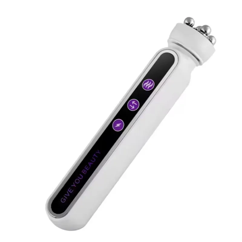 360 Degree Rotation Massage Red Led Light Photon Therapy EMS Micro Current BIO Lifting Face Machine for V-Shape Wrinkle Remover