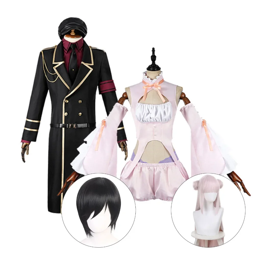 Anime Mira Cosplay Kostüm Mimori Byakuya Verkleidung komplette Sets Uniform für Erwachsene Outfit Halloween Karneval Party Kleidung Rollenspiel