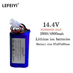 Vacuum Cleaner Batteries ILIFE A4, A40, A4S, A6, A8, V7, V7S V7S Pro V50 Pro W400, Polaris PVCR-0826 ECHO 520 (14.8V 4800Ah)