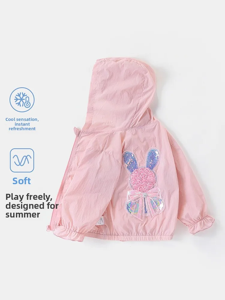 lightweight-cool-feeling-spring-summer-seasonal-thin-jacket-children's-casual-sweet-hooded-coat-trendy-for-girls-casual-style