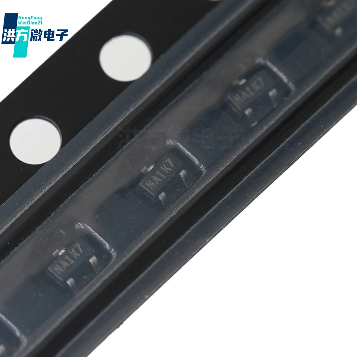 20 個マーキング NA1 新しい MOSFET NA1 280mW 20V 630mA 1 x N チャネル SOT-523 500mΩ@1.8V、350mA SOT523 500m オーム DMG1012TQ-7 DMG1012TQ