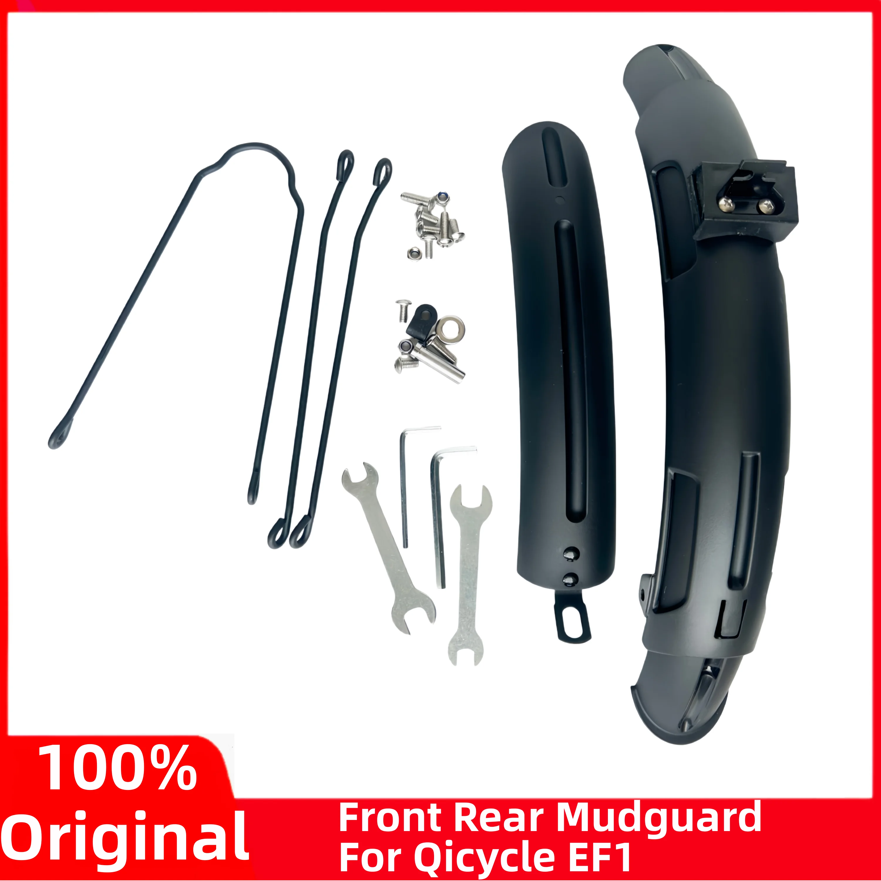 

Front Rear Mudguard For Qicycle EF1 Electric Bicycle Accessories Bike Splash proof Fender Front Rear Mudguard Replace Parts