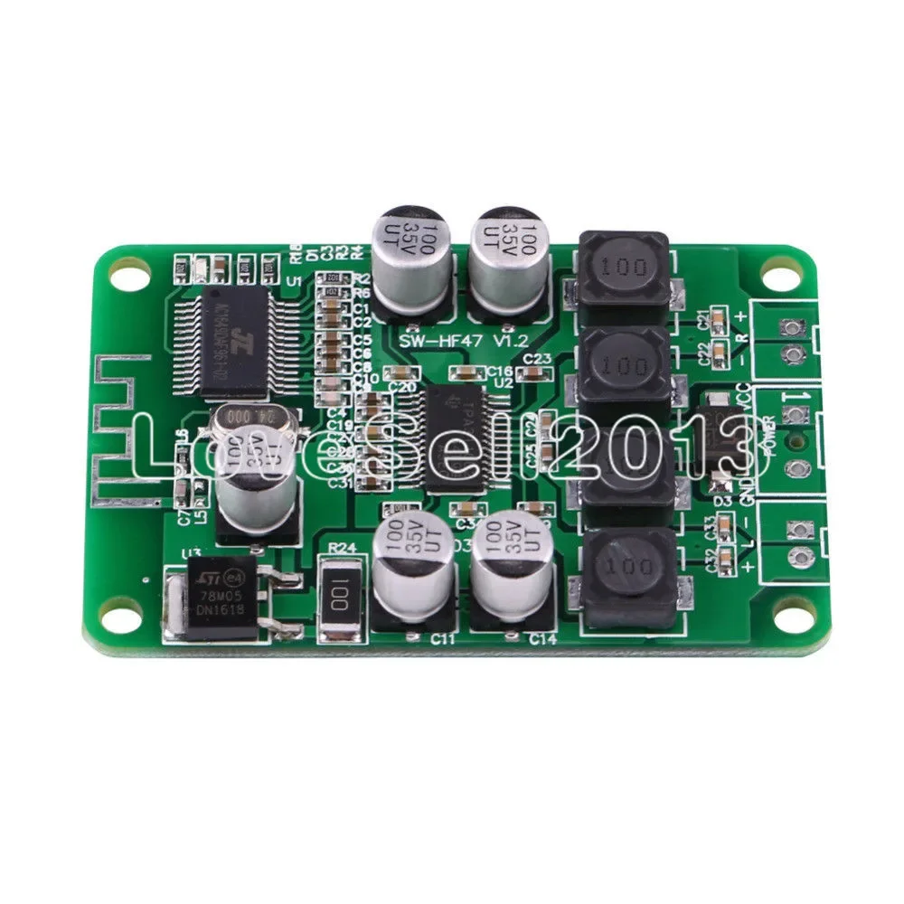 TPA3110 2X15W 15W+15W Wireless Bluetooth Audio Power Amplifier Board Dual Channel Amp Module for 4/6/8/10 Ohm Speaker DC 10-25V