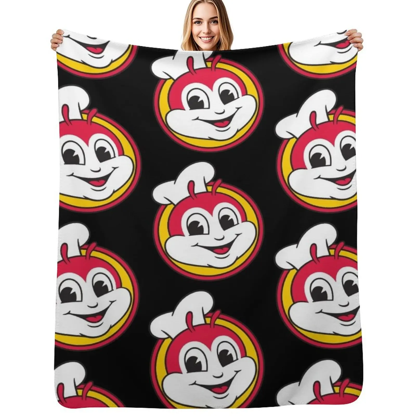 

Jollibee Throw Blanket Custom Summer Kid'S Blanket