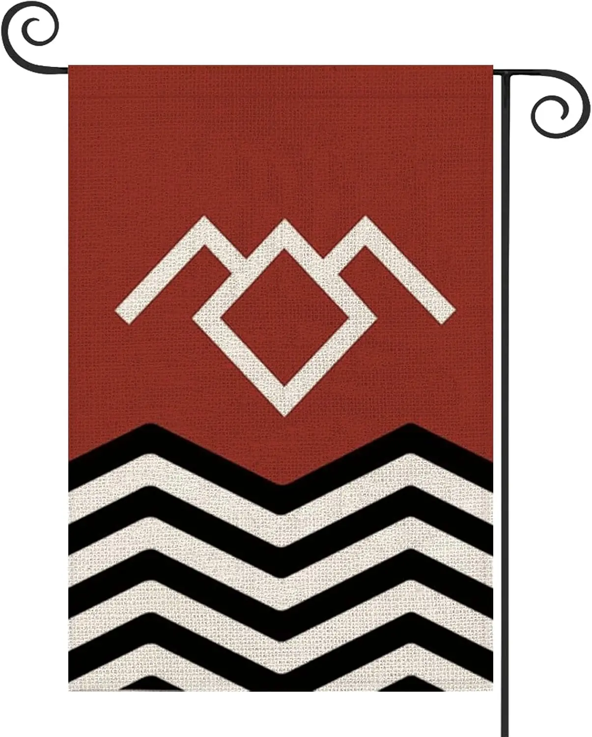 WCGXKO TV Show Inspired Merchandise Red Black & White Garden Flag TV Show Sign Flag (T P Flag) ZZM