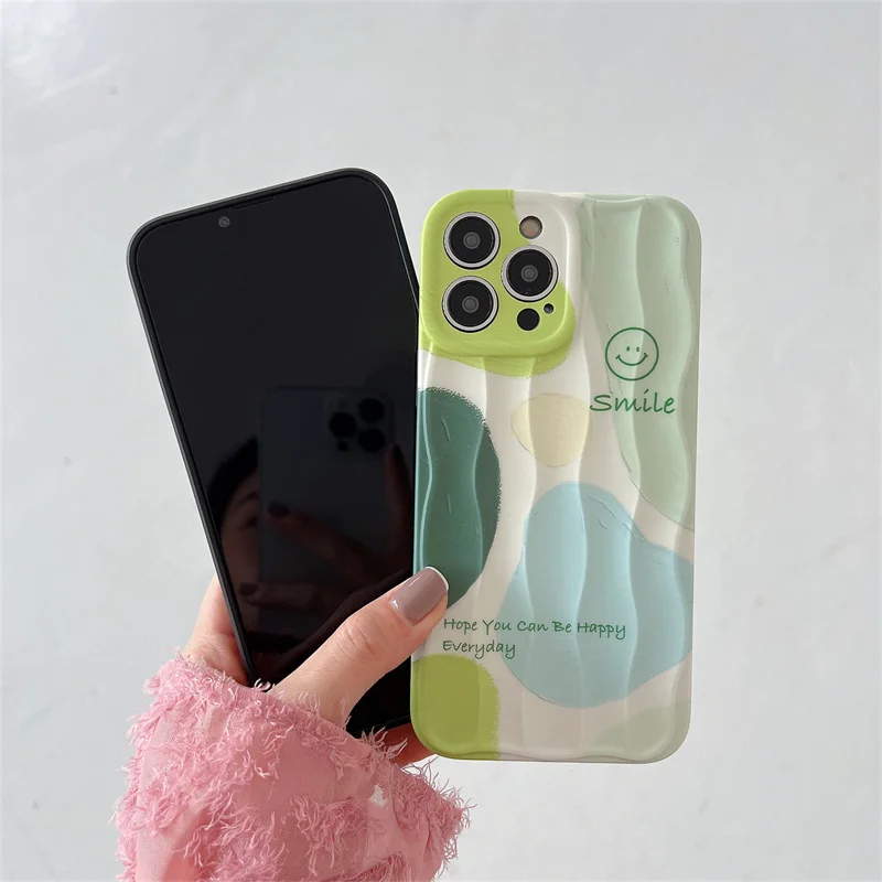 قطع هندسية بسيطة متصادمة لغطاء الهاتف الملون لهاتف آيفون ، 16 برو ، 12 ، 13 ، 15 برو ماكس ، 11 غطاء ، حافظات صدمات ، 14 برو