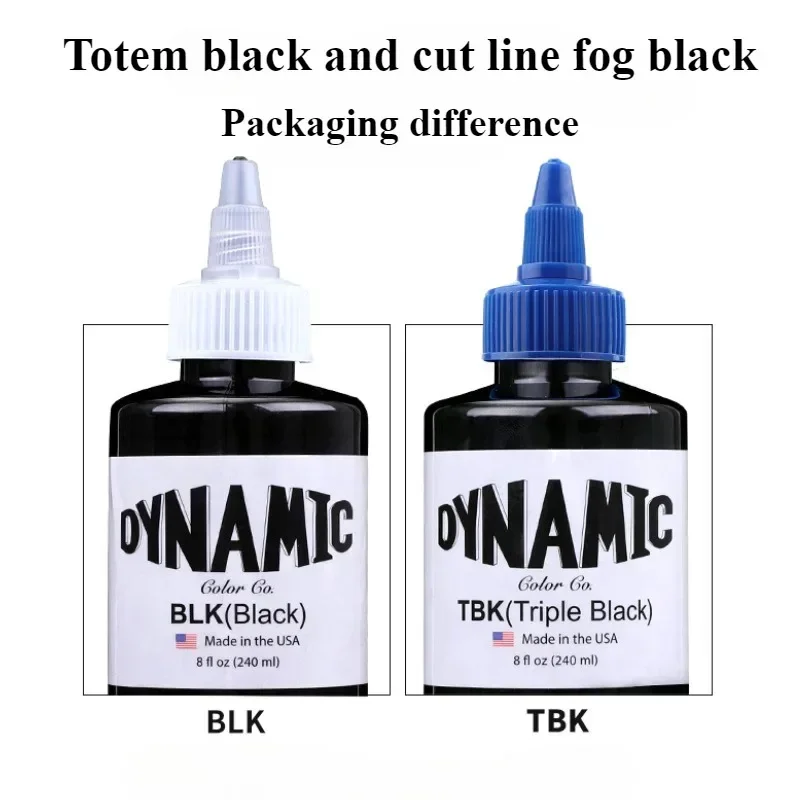 Dayanne TBK Totem Tattoo Color Black Ink Pigment Cut Line Hit Fog Tattoo Triple Black Profesjonalny tusz do tatuażu Narzędzie do akcesoriów Nowy