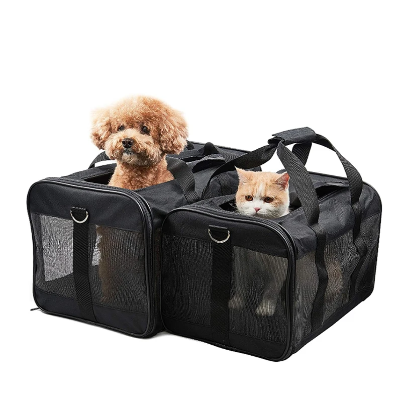 

Pet Outing Portable Cat Dogs Handbag Summer Breathable Carrier Travel Puppy Kitten Single Shoulder Bag Pet Carrying Bag Supplie