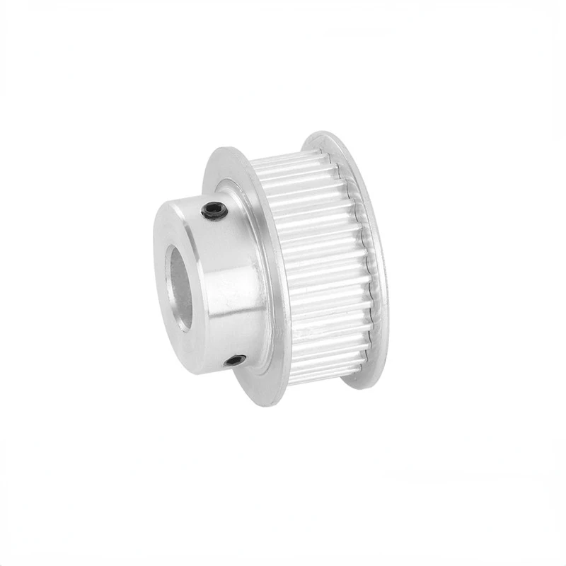 8M 30 Teeth BF Convex Table Synchronous Belt Pulley Slot Width 25mm Inner Hole 8/10/12/14/15/16/17/18/19/20/22/24/25/28/30mm