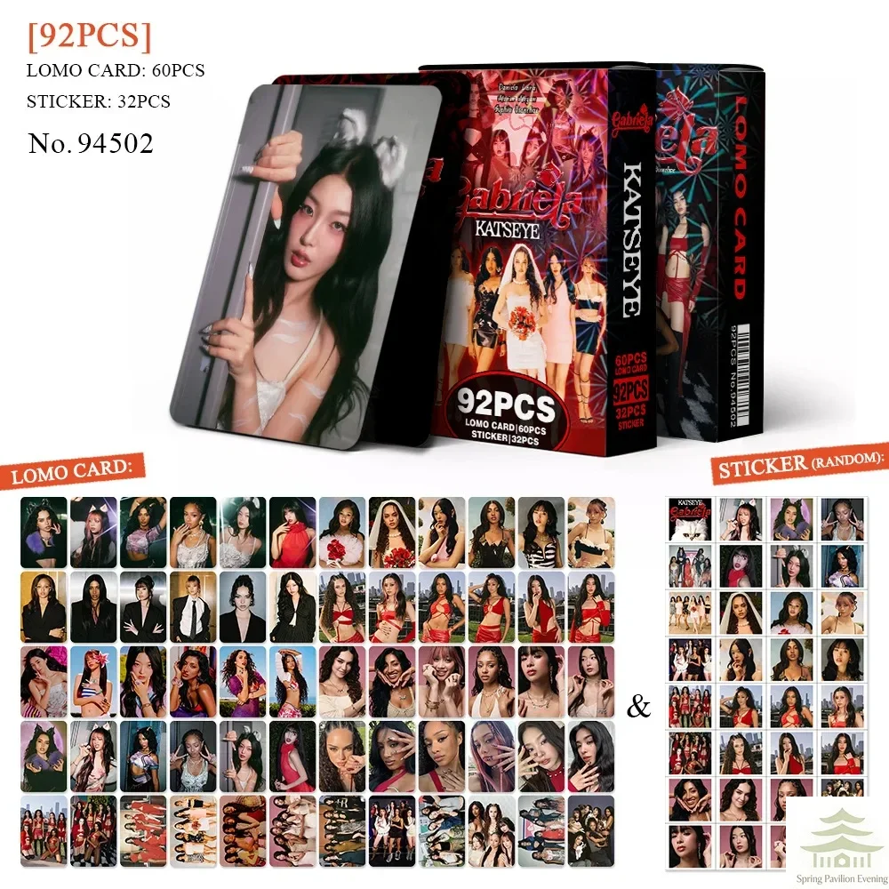 92 Stück Lomo-Karten und -Sticker, HD-Kunstfotokarten-Set, Ästhetische Sammelkarten, Ideales Geschenk für Fans – Detail 2