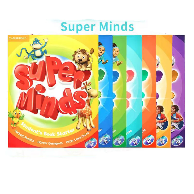 Cambridge Children's English Super Minds For Starter/Grade 1/Grade 2/Grade 3/Grade 4/Grade 5/Grade 6 Textbooks Click Reading