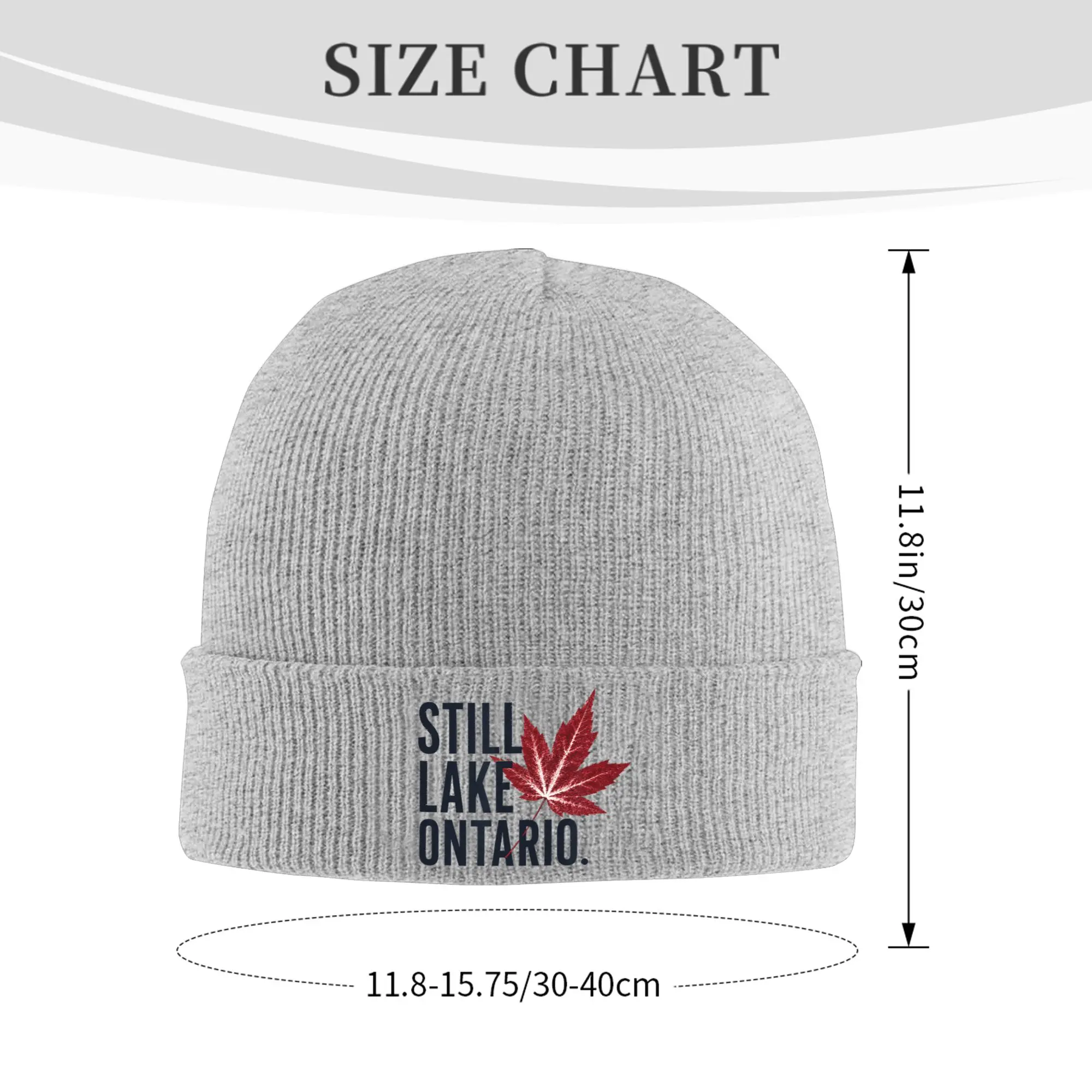 Lake Ontario not Lake America Knitted Hat for Women Men Skullies Beanies Winter Hats Acrylic  Crochet Cap
