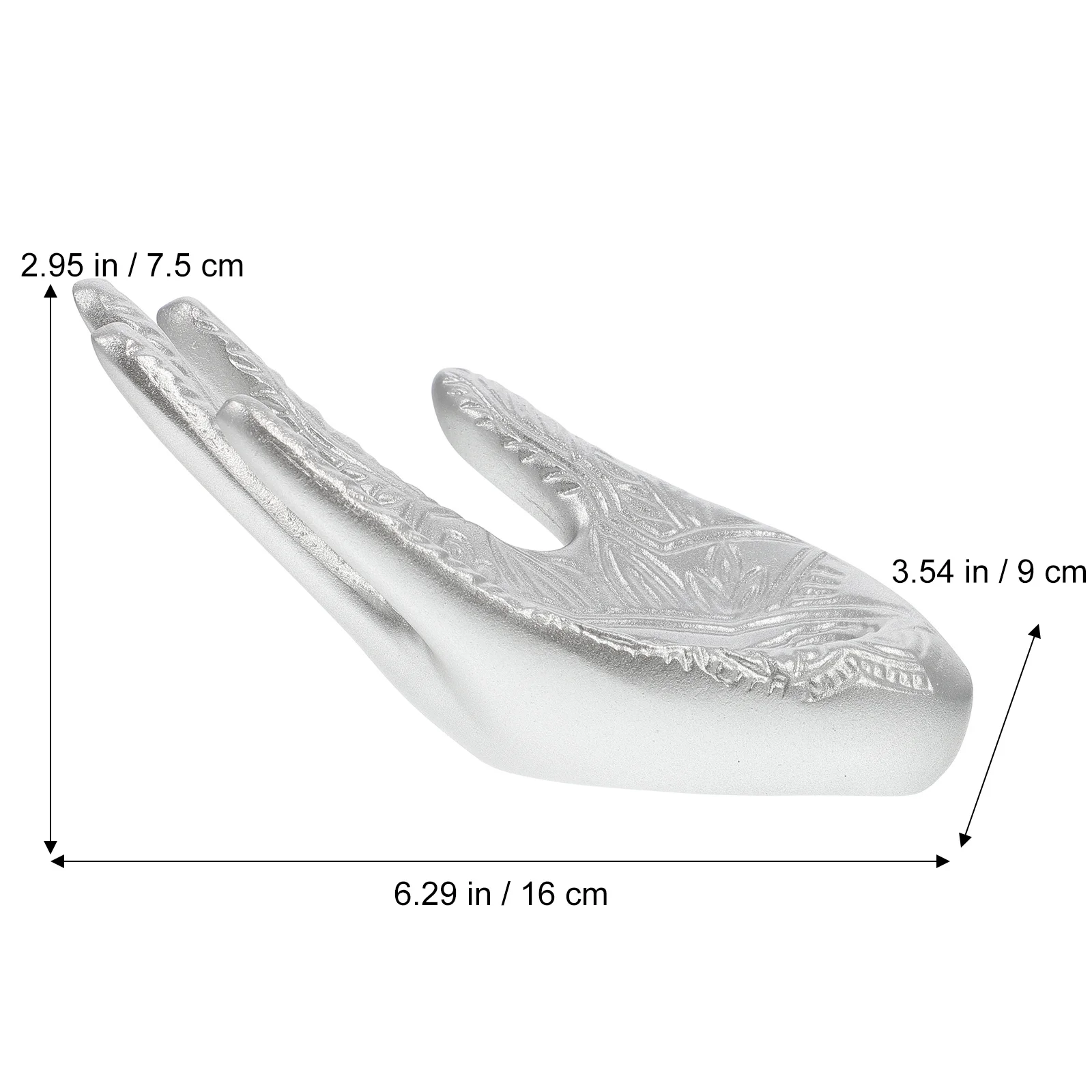 

Держатель для колец с изображением Будды, материал из смолы, изысканный дизайн, подставка для ювелирных изделий, домашний декор, витрина, держатель для колец для рук