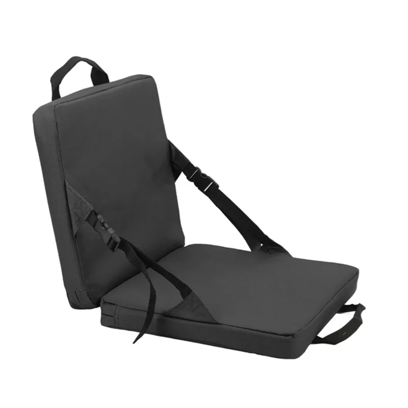 【FAVORITE!】Portable Stadium Seat Cushion Foldable Chair With Backrest Comfortable For Outdoor Camping Beach
