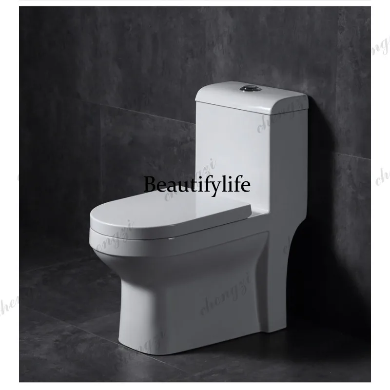 Wall row integrated smart toilet toilet special for displacement straight flush instant sterilization cleaning drying toilet image 6