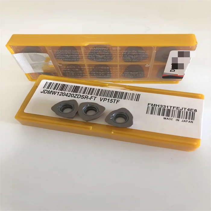 

JDMW120420ZDSR-FT VP15TF Carbide inserts for lathe10pcs