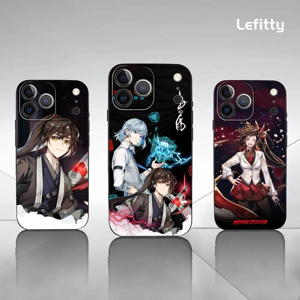 

Fashion Kpop T-Tower Of G-God Phone Case For iPhone 17 16 15 14 13 12 11 Pro Max Plus Mini Black Frosted Soft Shell Funda