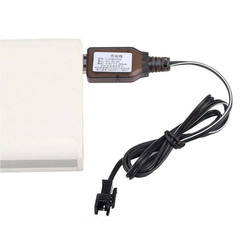 RC Battery for 9.6V NiMH/NiCd Battery Packs USB Charging Adapter 200mA