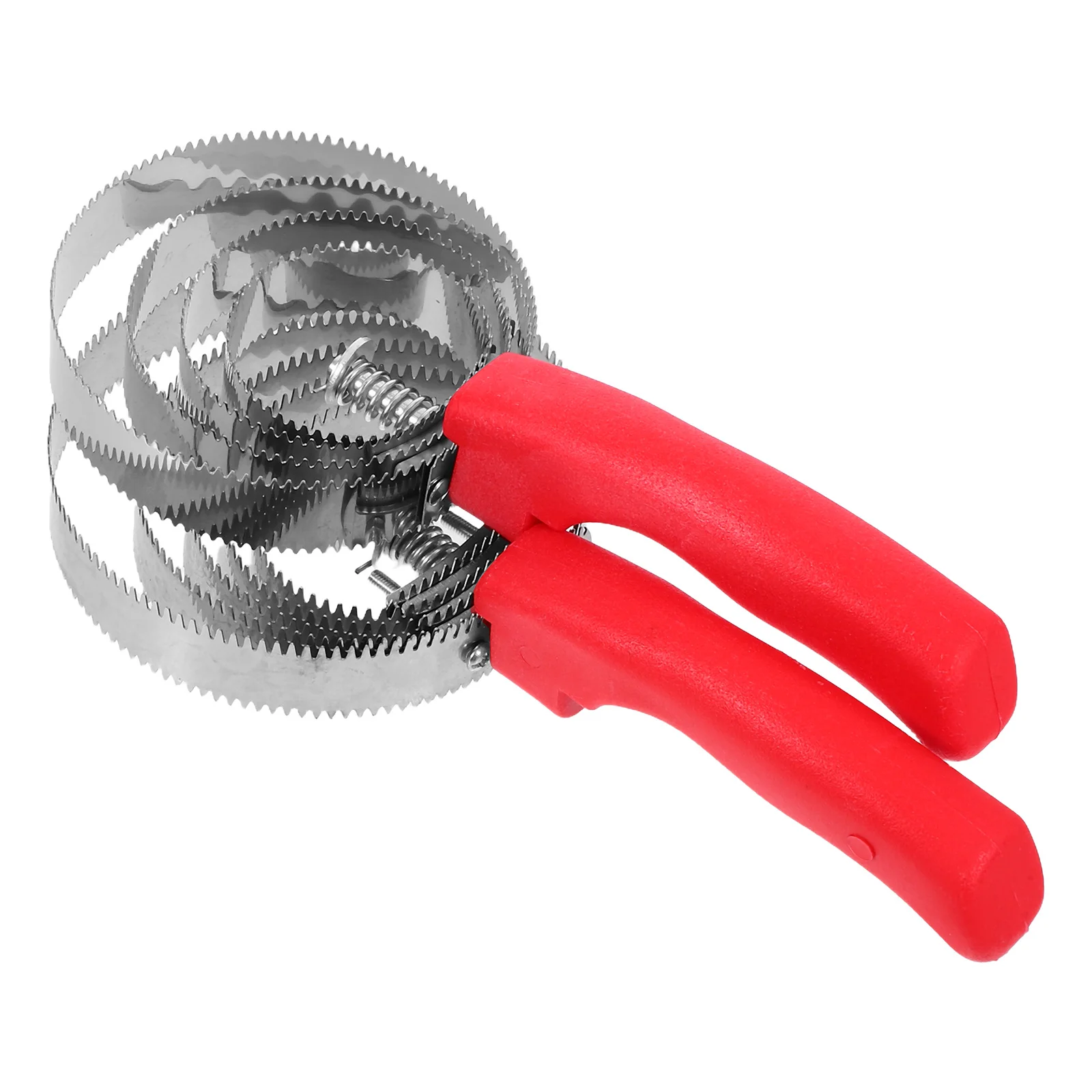 2 قطعة الفولاذ المقاوم للصدأ الحصان الاستمالة فرشاة مقبض مريح مزدوج الوجهين الكاري مشط الكلاب الأبقار الأغنام حلقات معدنية الطين #5