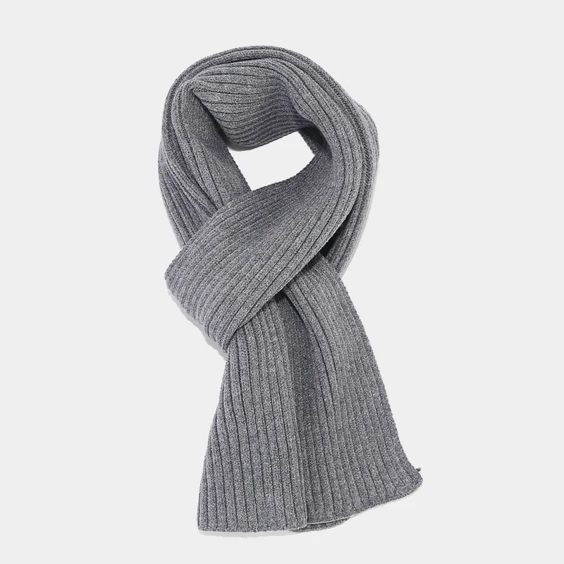 الكلاسيكية الصلبة الصوف بطانة متماسكة 3 قطعة مجموعة قبعة صغيرة وشاح النساء الرجال لمس قفازات الإناث الذكور الدافئة سميكة وشاح الشتاء #3