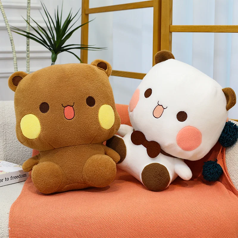 

Yier Bubu Plush Keychain - Super Cute Dull Stuffed Animal Doll Lovely Lala Couple Toys Best Gift for Couples Romance