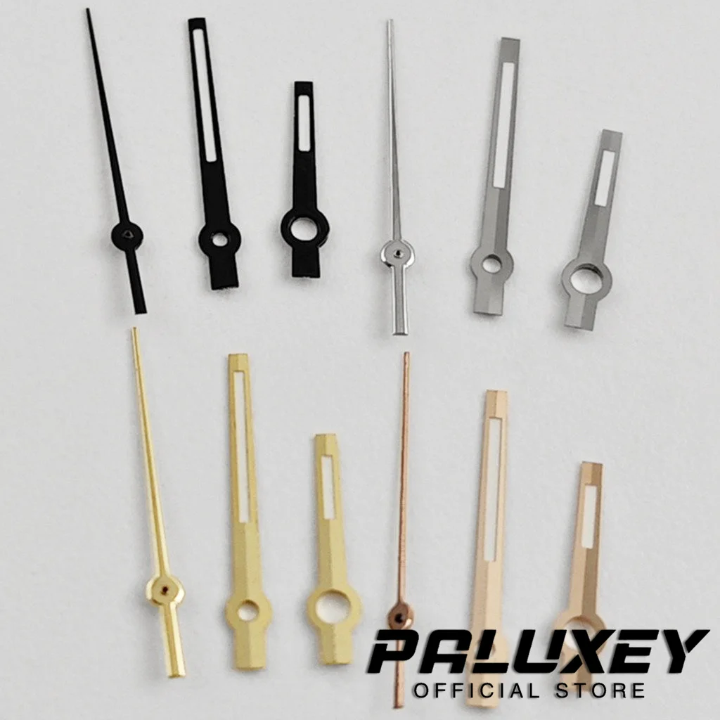 VH31/NH35 Datejust Style Luminous Watch Hands Set Green Luminous Pointers Fit VH31 VH31A VH60 VH61 NH35A Watch Repair DIY Parts view 2