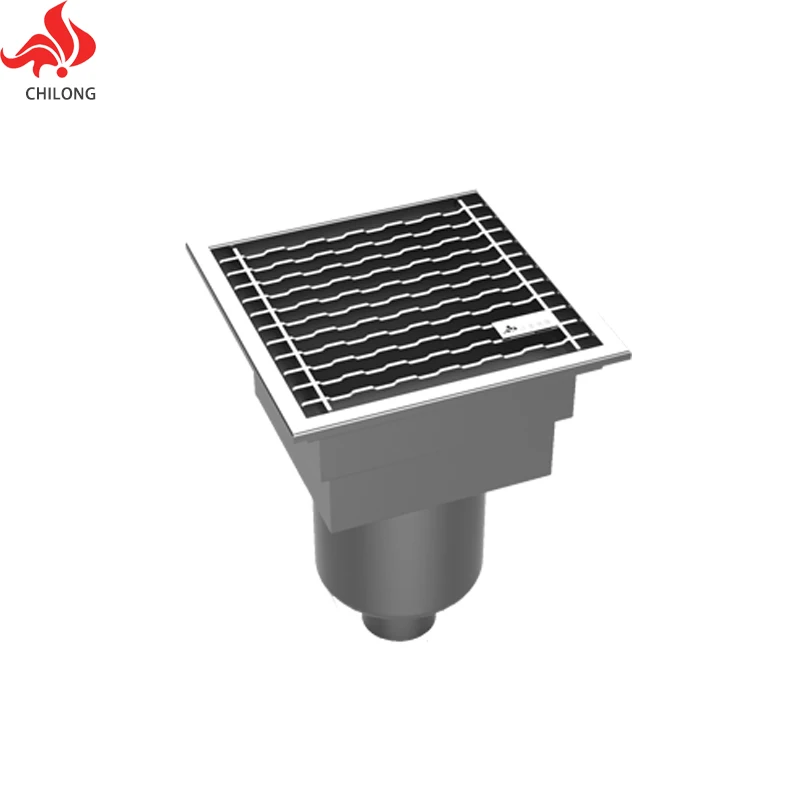 High-Seal Leak-Proof Stainless Steel Integrated Floor Drain for Basement Drainage