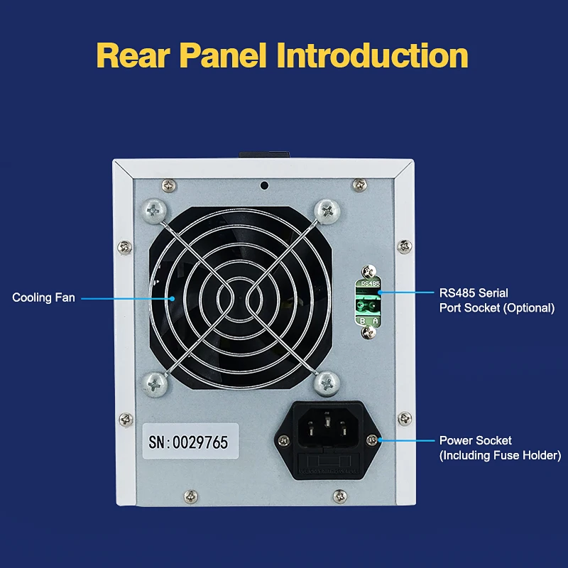 EJIKE تيار مستمر مختبر إمدادات الطاقة 15 فولت 30 فولت 60 فولت قابل للتعديل الجهد المنظم تبديل مقاعد البدلاء إمدادات الطاقة المسبقة الحالي تشغيل/إيقاف #3
