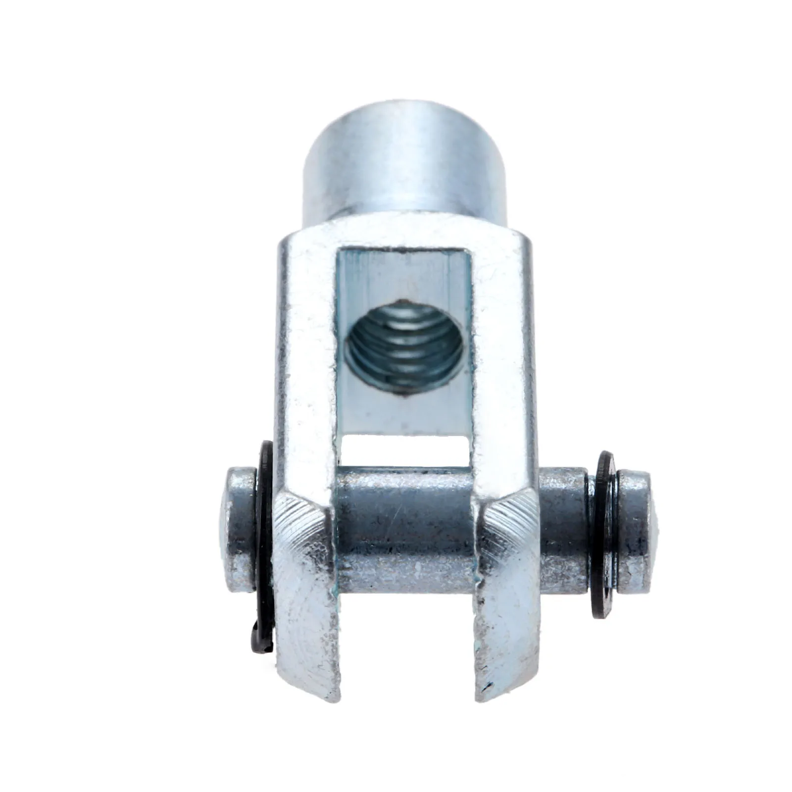 1pc Y-16 M6*1 Thread Pneumatic Cylinder Rod Metal Piston Clevis Y Joint Part 16mm Bore Pneumatic Air Mechanical Linking Hardware
