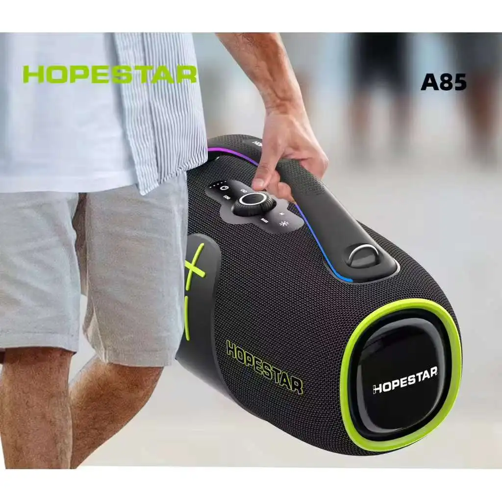 

Hopestar A85 Portable Speaker 400W RGB Wireless Subwoofer High-Quality Home Theatre USB Audio Player