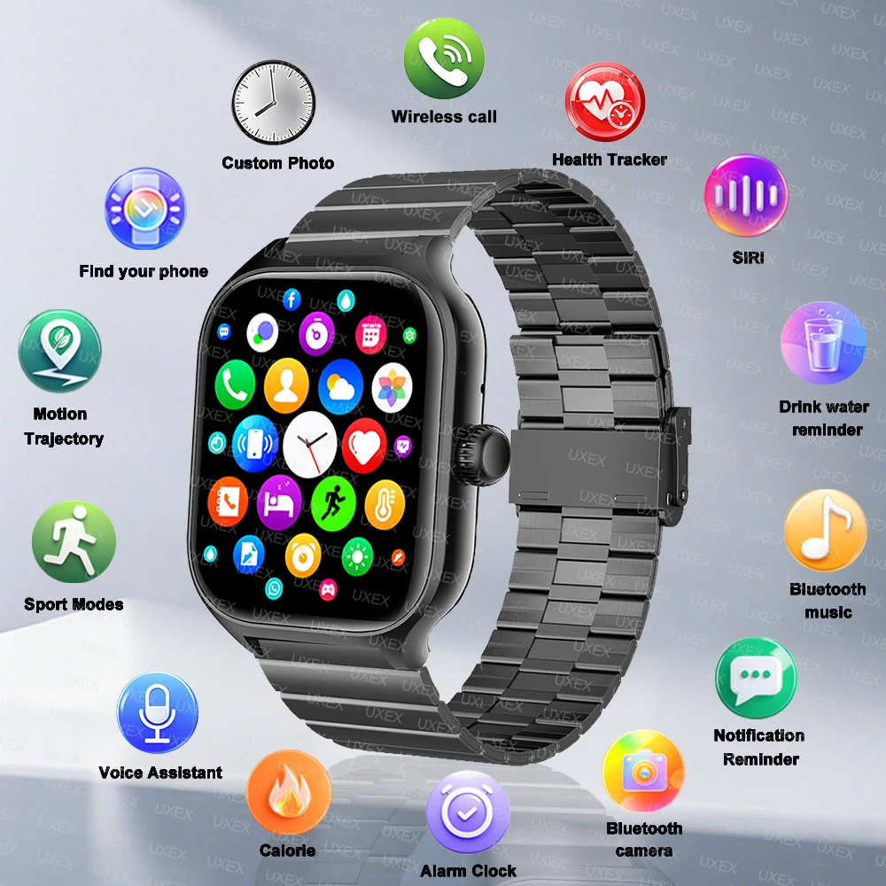 

Fashion Watch Smartwatch Global Version Men Outside Women Bluetooth Call Motion Trajectory Health Tracking Sport Watches Women