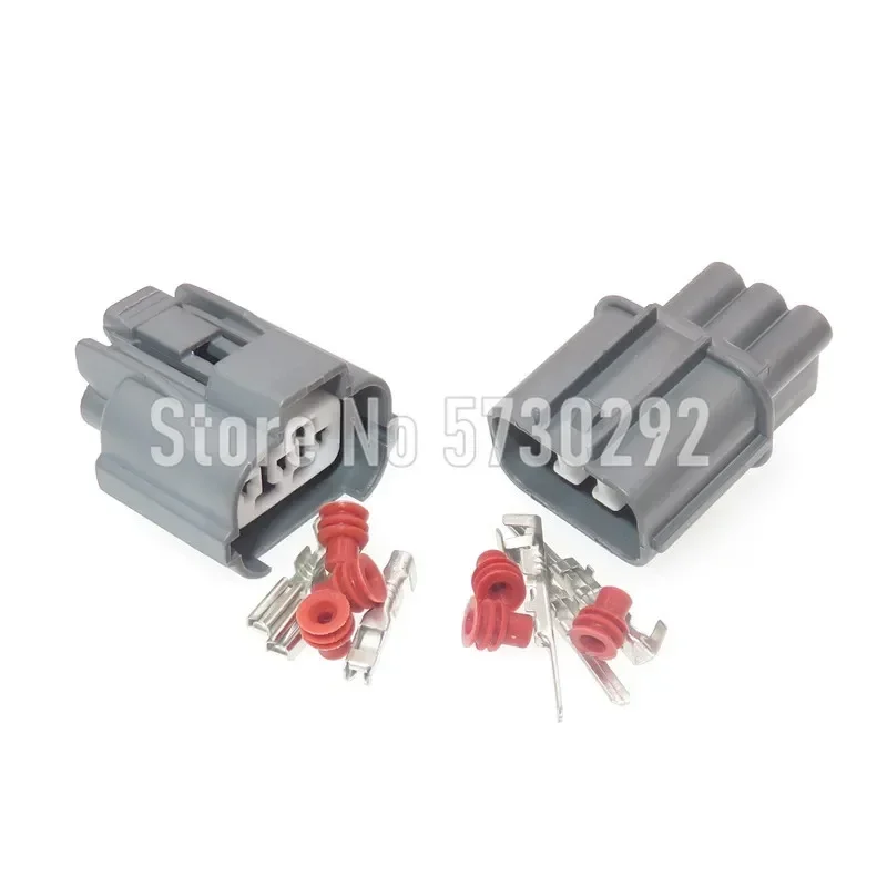 3P 6189-0130 6181-0071 Head Light Plug Leveling Device Wiring Harness Socket B-Series VSS Waterproof Connector