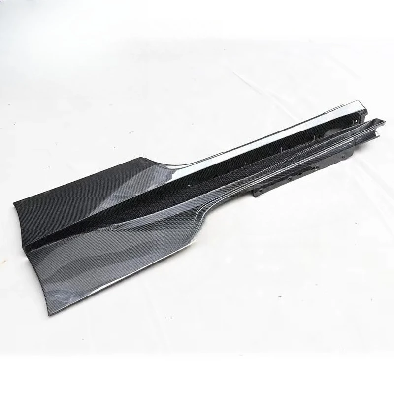 Dry Carbon Fiber  Side Skirts Extensions for 458 Speciale Sideskirt