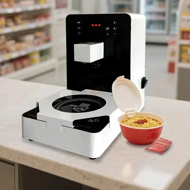 Olla Eléctrica Inteligente Comercial de Cerámica para Fideos Instantáneos 110V/220V, Cocina por Inducción, Máquina para Hacer Fideos Instantáneos