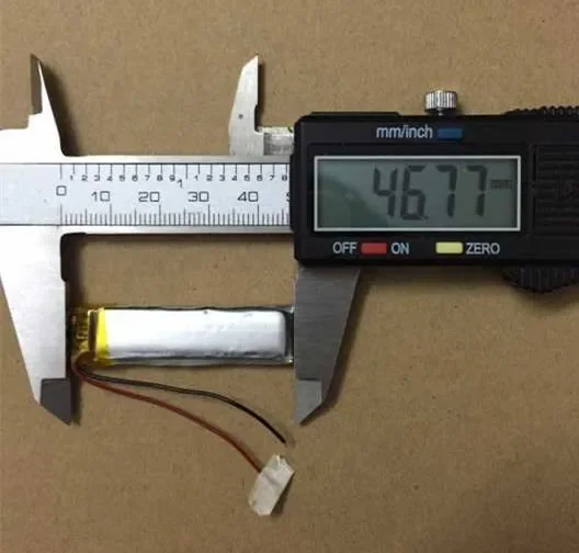 جريس 061148 ص 601148 P مع لوحة واقية 3.7 فولت بطارية ليثيوم بوليمر أحذية تألق بطارية الأحذية