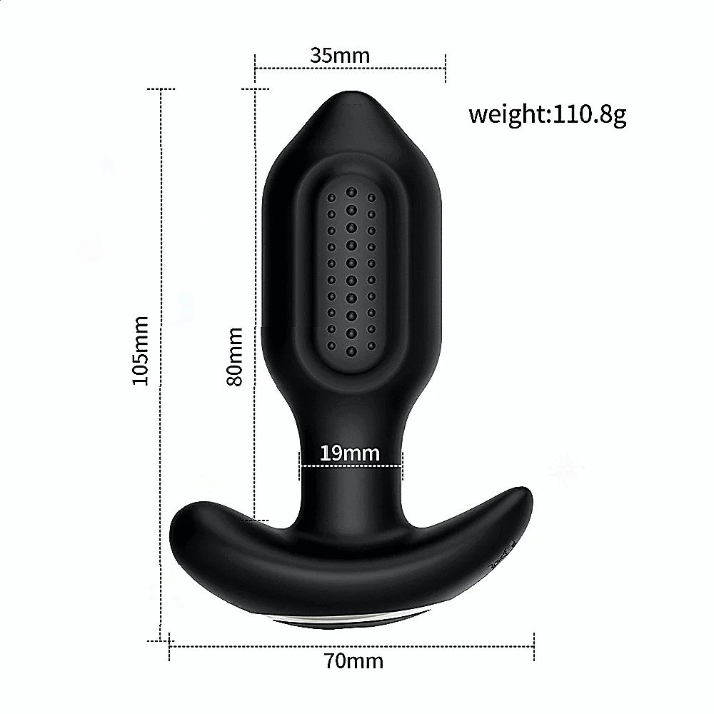 Vibrator Butt Plug Prostata-massagegerät Anal Plug Vibrator Masturbator Erwachsene Sex Spielzeug Für Frauen Männer APP Drahtlose Steuerung Anal