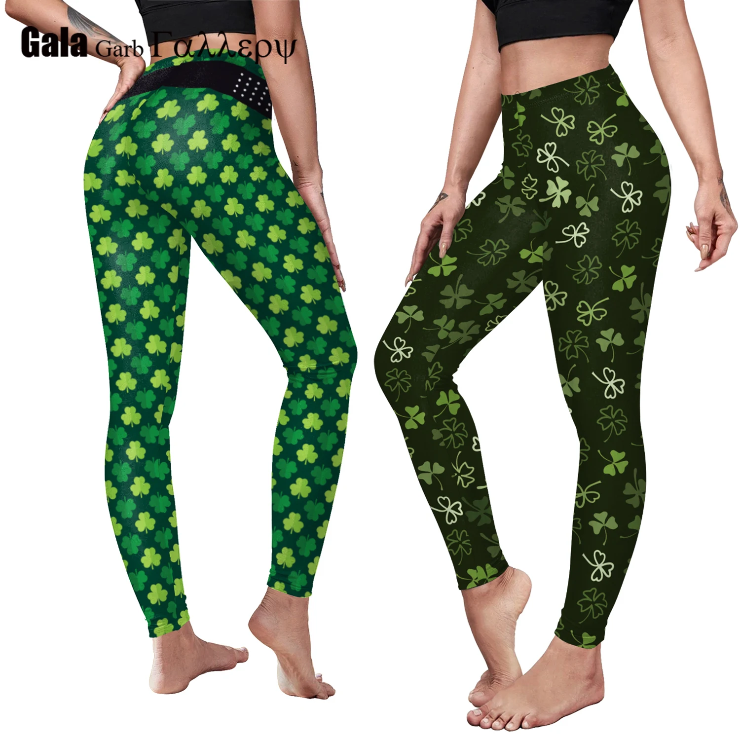 

St Patrick's Day Christmas Leggings for Women New Year Leggings 3D Lace Design Winter Legging Christmas Clothes 2026 New