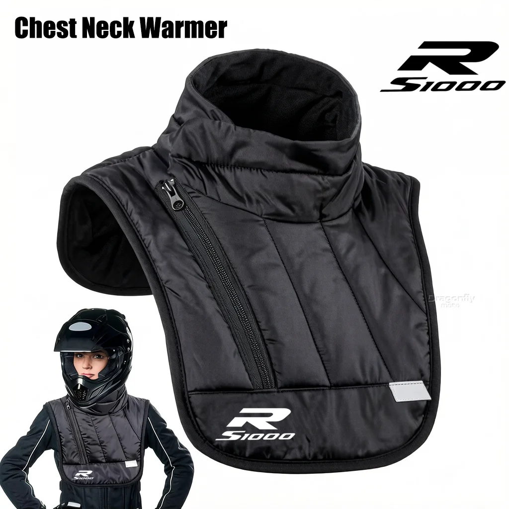 

Зимний теплый шарф-воротник для мотоциклистов BMW S1000R S1000 R S 1000 R 2017 2018 2019 2020 2021, защита груди и шеи