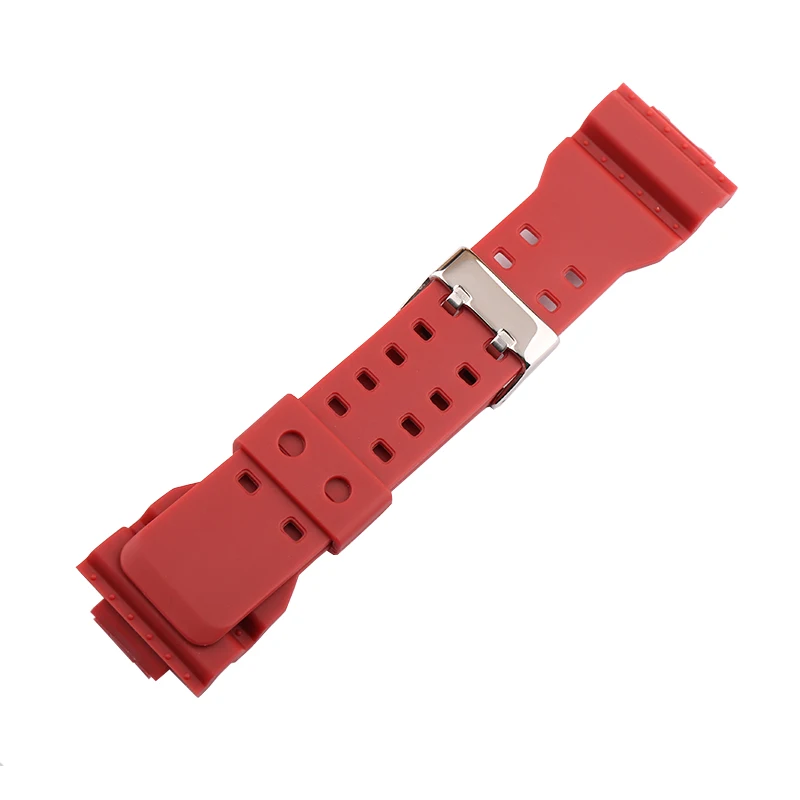 Men's Resin watch strap accessories compatible with Casio GD GA110 120 140 700 GLS GAX100 rubber watch band wristband bracelet