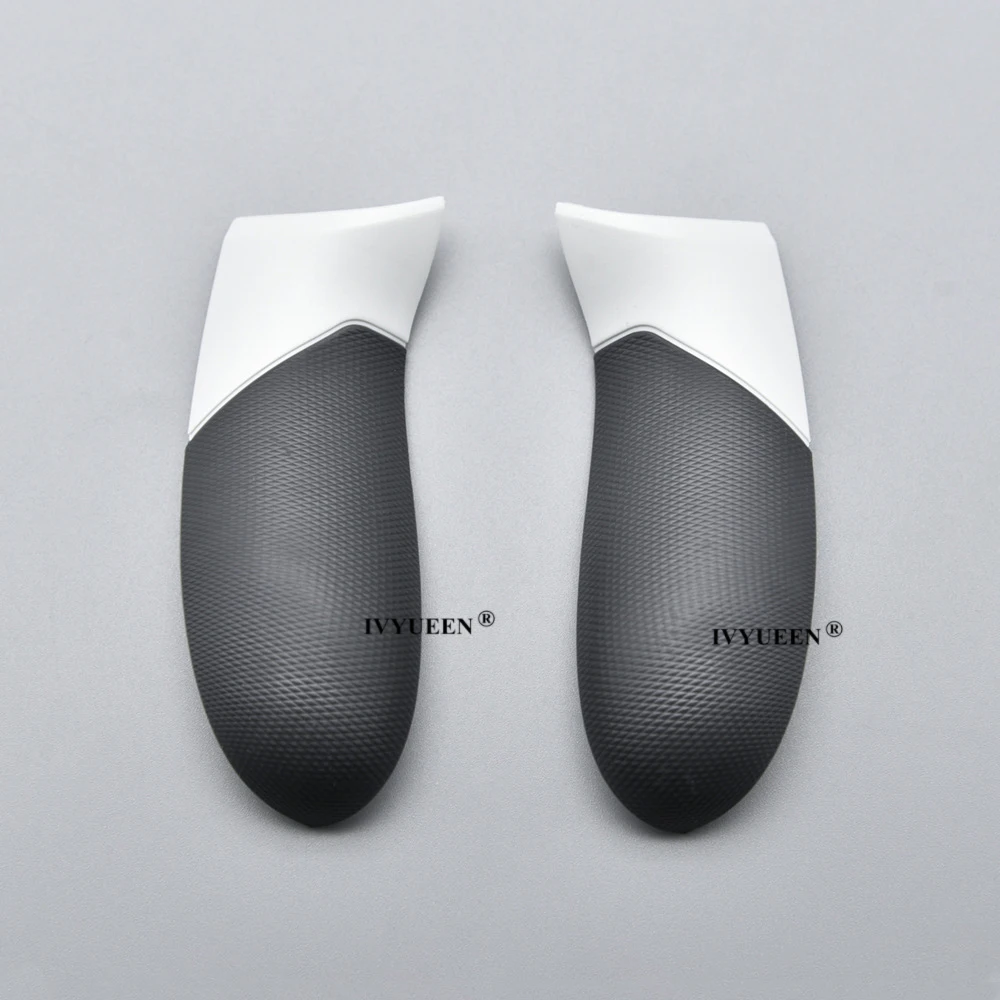 IVYUEEN untuk XBox One Pengendali Elit Seri 1 Rel Samping Karet Pegangan Belakang Pengganti Panel Belakang Casing Pelat Muka