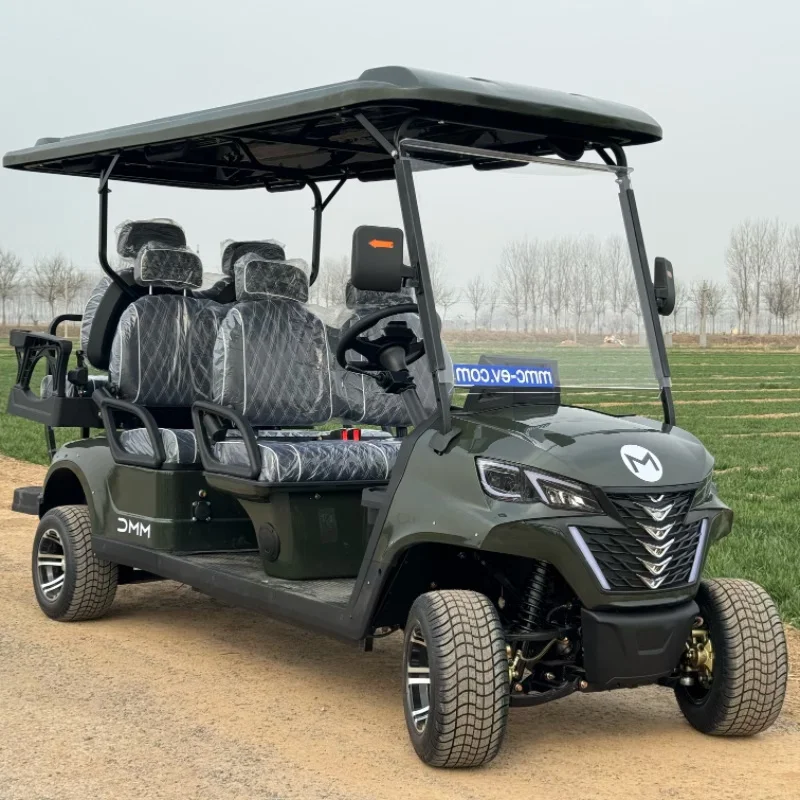 4 Wheel Adult Golf  Car Lithium Battery Powered Golf Cart Off Road Tire Street legal 4/6 Passengers Electric Golf Cart