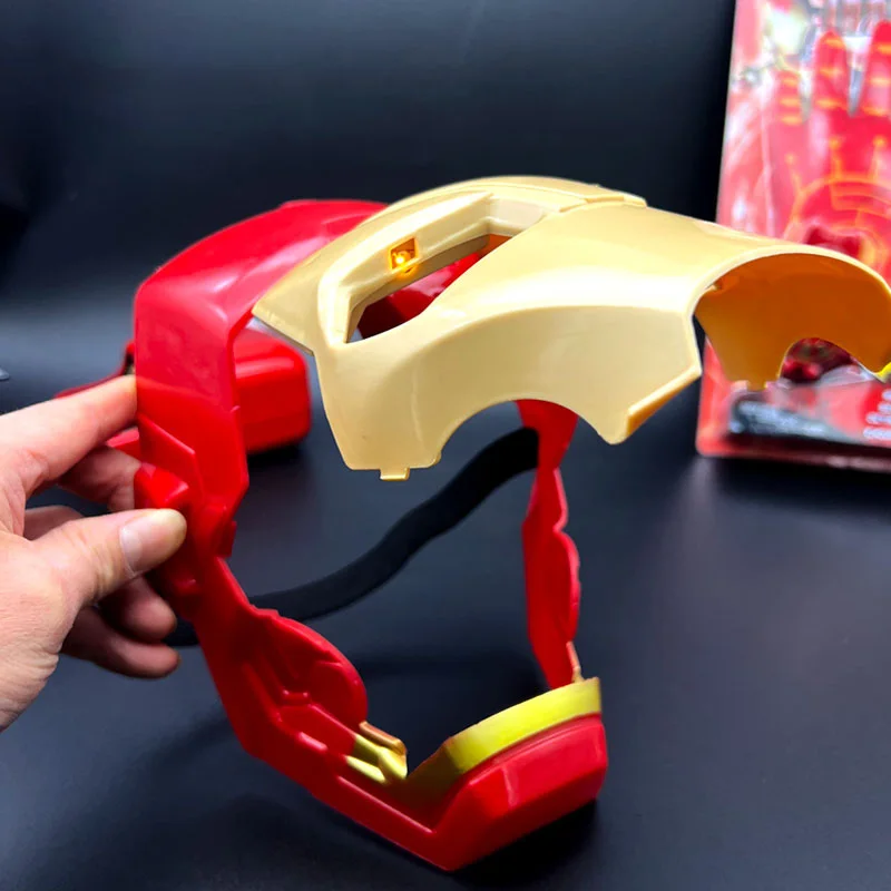 الرجل الحديدي قناع الكابتن قناع سوبر كول خارقة قناع لعبة الأداء الدعائم تأثيري الدعائم لعبة هدية هدية عيد الميلاد