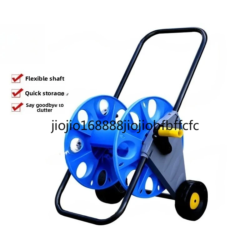 Suitable for the new type of manual wheeled labor-saving household water pipe truck water storage pipe