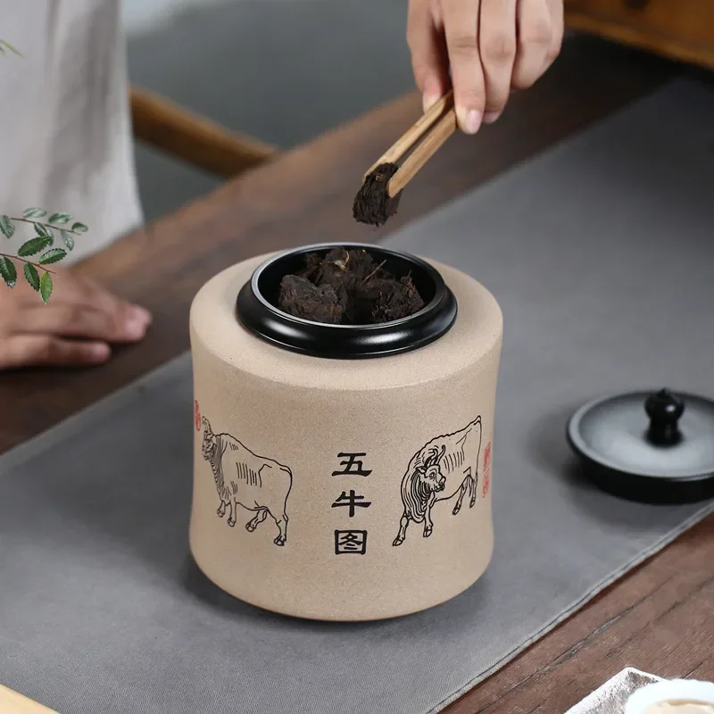 

Green Tea Box Organizer Container Tea Box Organizer Wooden Ceramic Jar Lid Potes Sugar De Cozinha Kitchen Canister Set YYY35XP