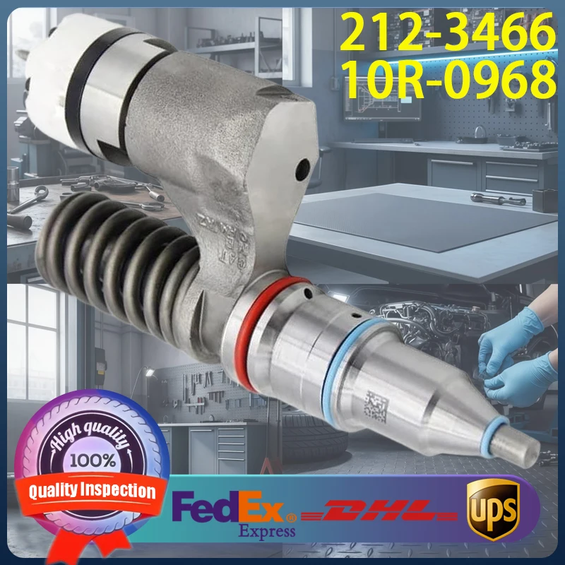 

High Quality Diesel Fuel Injector 212-3466 156-1011 10R-0968 for Caterpillar CAT C10 C12 Engine